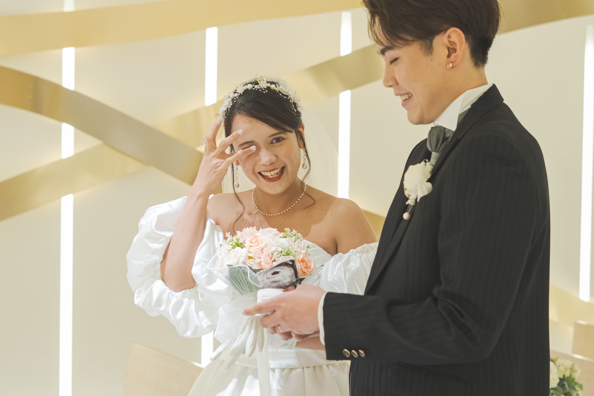 サプライズでご懐妊の発表を♡